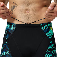 Speedo Mens END+ MAX Compression Jammer Blue