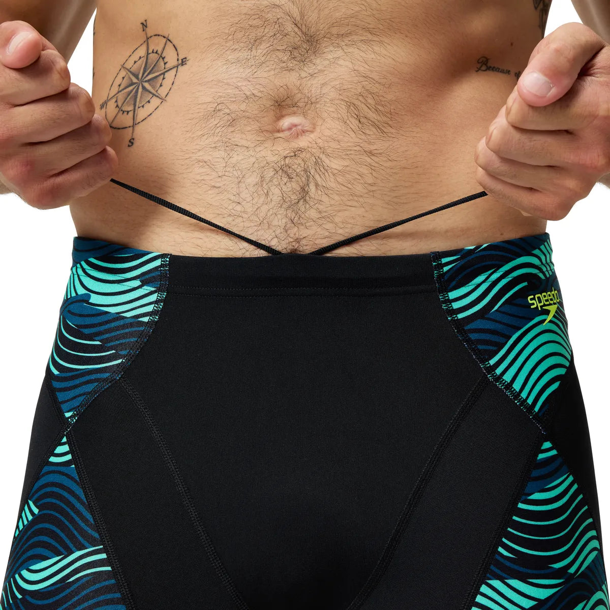 Speedo Mens END+ MAX Compression Jammer Blue
