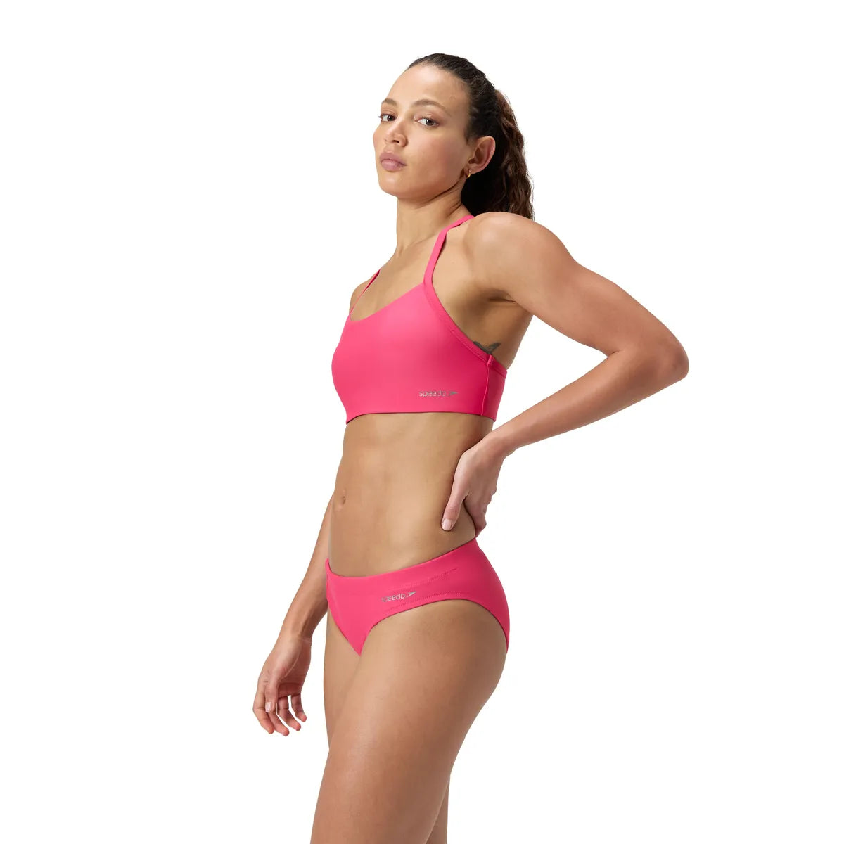 Speedo 8-003921 Solid Classic Btm Dark Pink