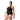 Speedo Plus Size Endurance+ Medalist Swimsuit Black