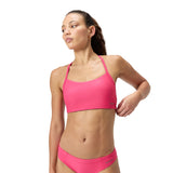 Speedo 8-004032 Solid Racerback Top Dark Pink