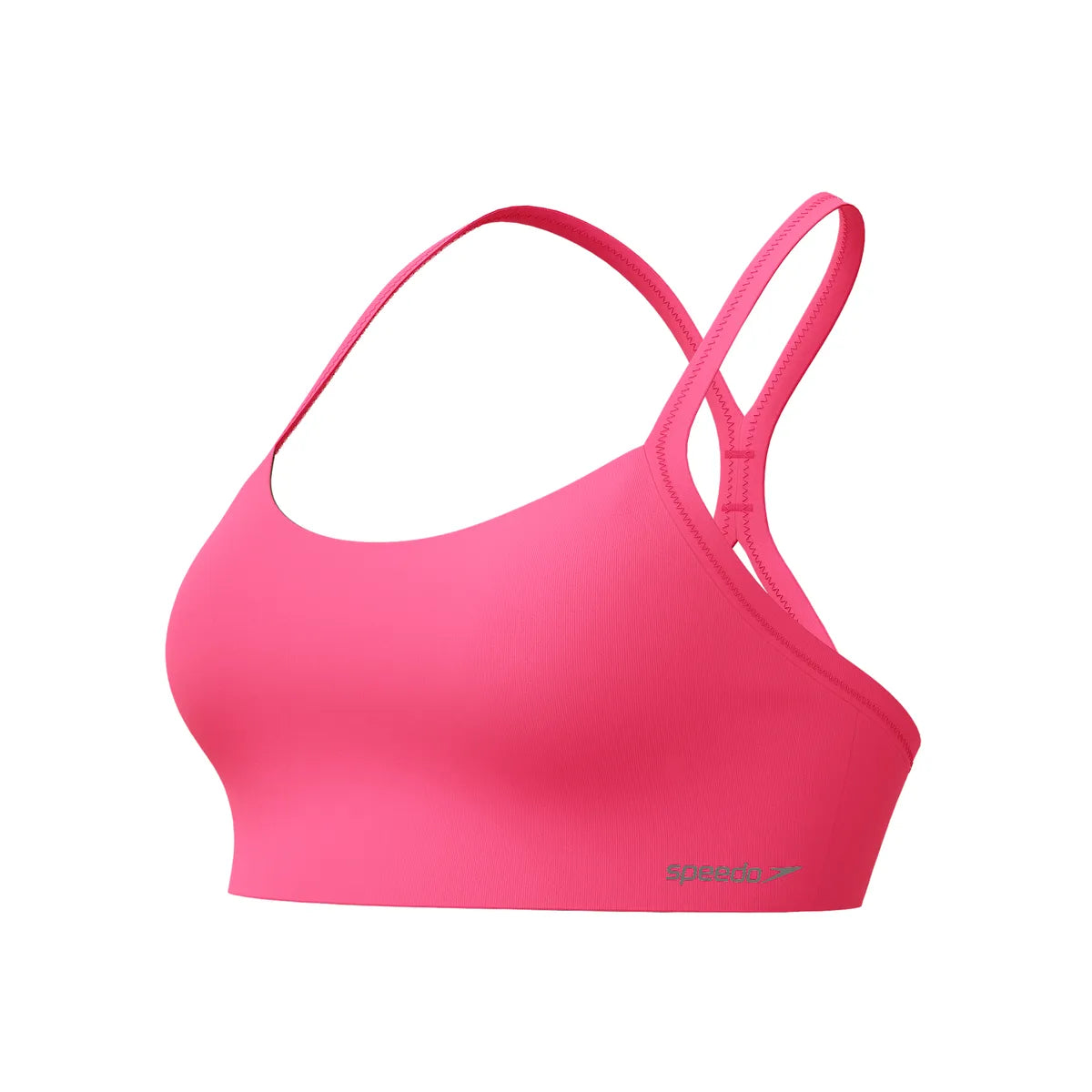 Speedo 8-004032 Solid Racerback Top Dark Pink