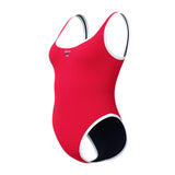 Speedo 8-005050 Solid Bound Scoop 1 Pc Red