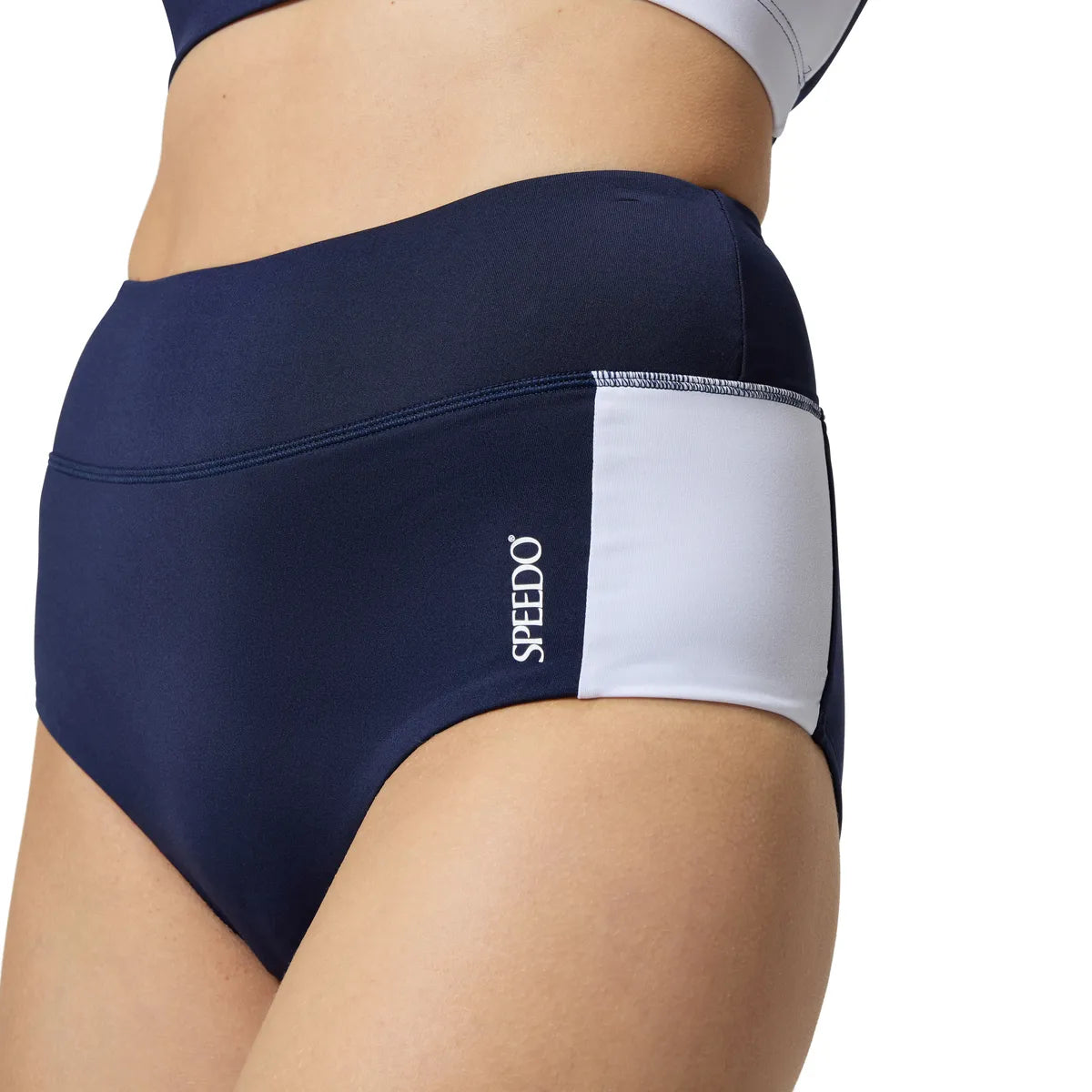 Speedo 8-005058 CB Banded Boyleg Btm Peacoat