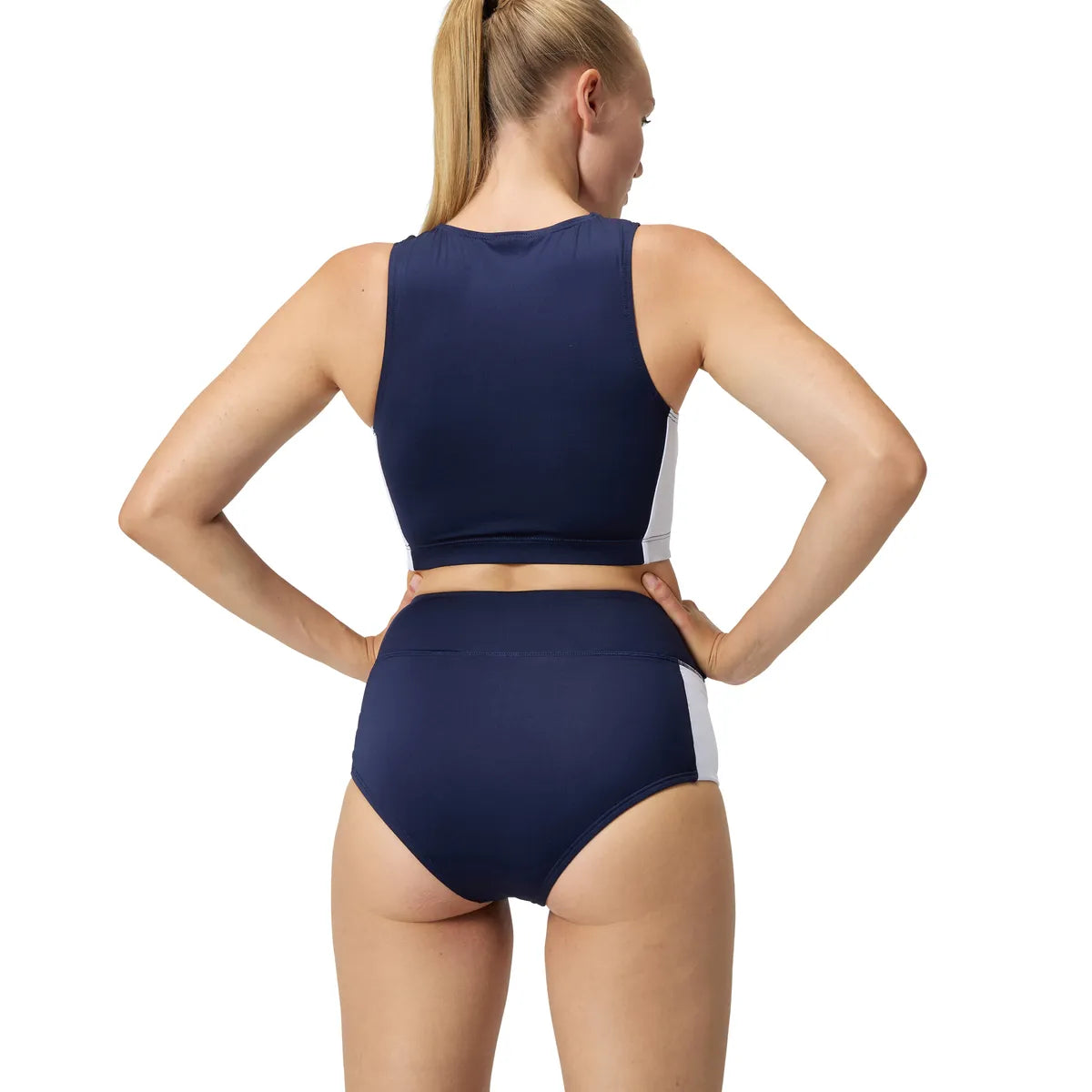 Speedo 8-005058 CB Banded Boyleg Btm Peacoat