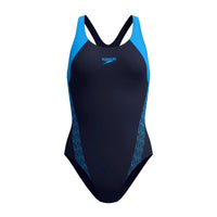 Speedo Placement Laneback 1PC Blue