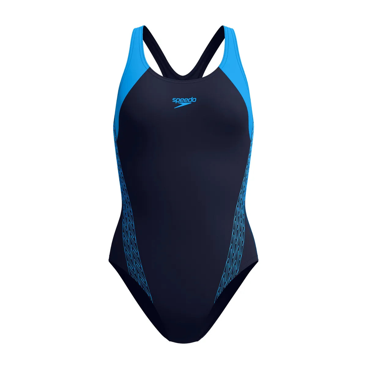 Speedo Placement Laneback 1PC Blue