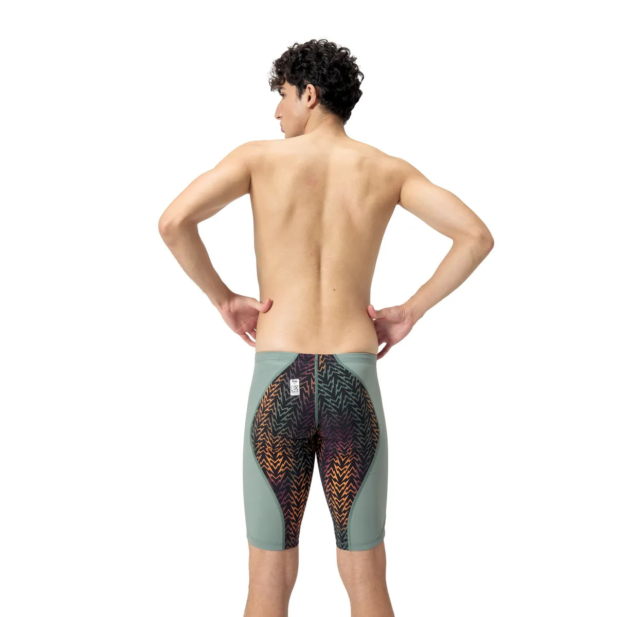 Speedo LZR Ignite Jammer -APAC/EMEA Fit Green/Orange