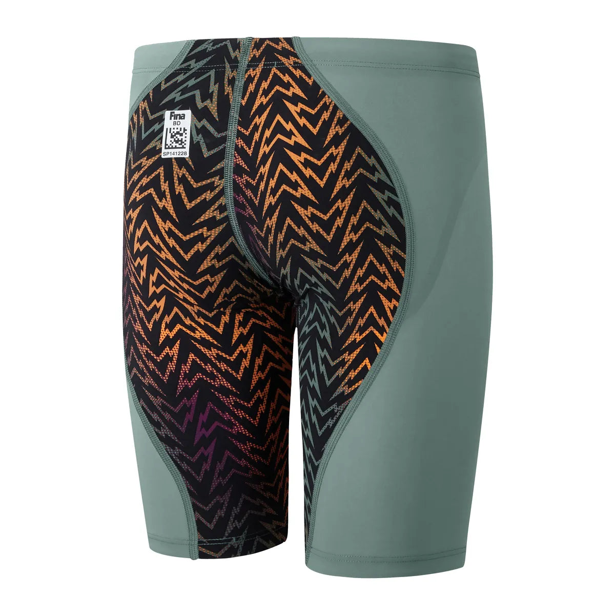 Speedo LZR Ignite Jammer- Junior Green/Orange
