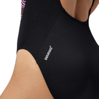Speedo Womens HyperBoom Splice Muscleback Black/Pink