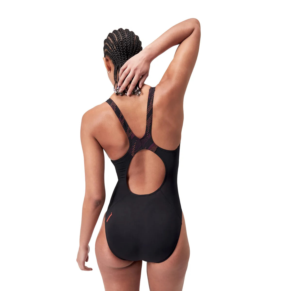 Speedo Womens HyperBoom Splice Muscleback Black/Purple