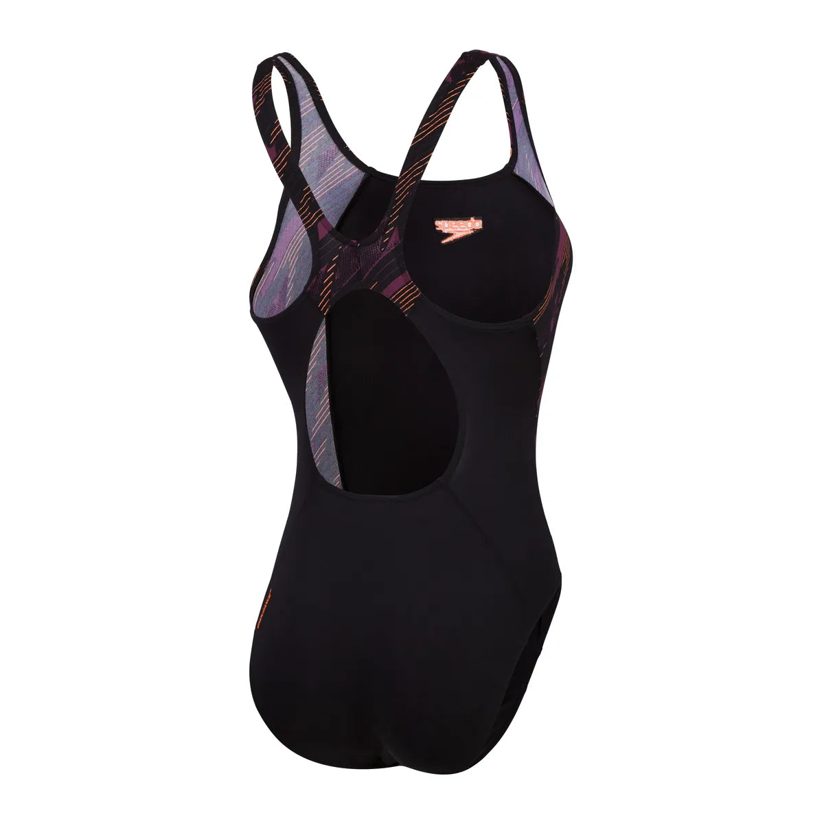 Speedo Womens HyperBoom Splice Muscleback Black/Purple