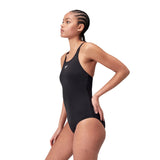 Speedo Endurance+ Kickback Swimsuit Black