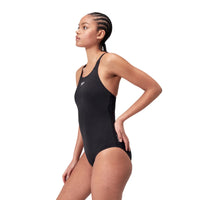 Speedo Endurance+ Kickback Swimsuit Black