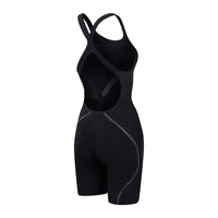 Speedo Fastskin LZR Pure Intent 2.0 Openback Kneeskin Black