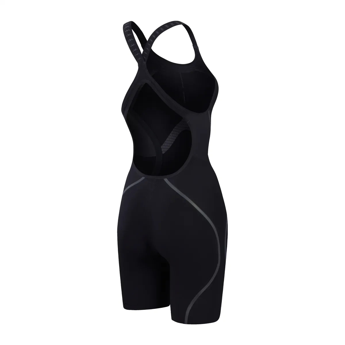 Speedo Fastskin LZR Pure Intent 2.0 Openback Kneeskin Black