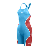 Speedo Fastskin LZR Pure Intent 2.0 Openback Kneeskin Blue/Red