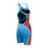 Speedo Fastskin LZR Pure Intent 2.0 Openback Kneeskin Blue/Red