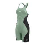 Speedo Fastskin LZR Pure Intent 2.0 Openback Kneeskin Green/Black