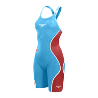 Speedo Fastskin LZR Pure Intent 2.0 Closedback Kneeskin Blue/Red