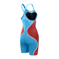 Speedo Fastskin LZR Pure Intent 2.0 Closedback Kneeskin Blue/Red
