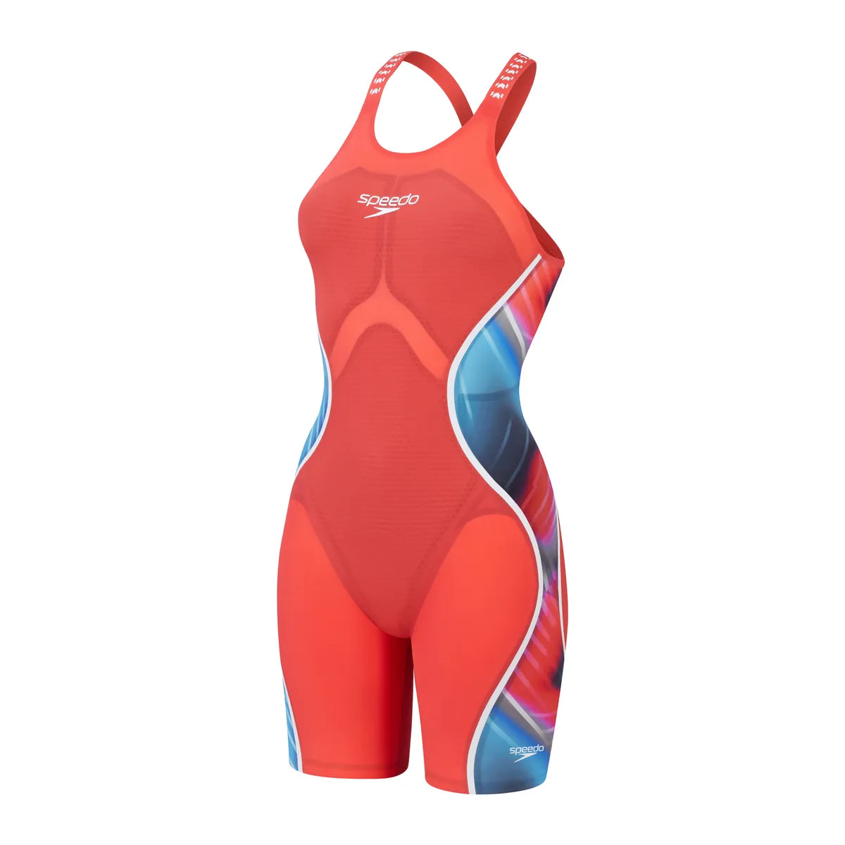 Speedo Fastskin LZR Pure Intent 2.0 Closedback Kneeskin Red/Blue