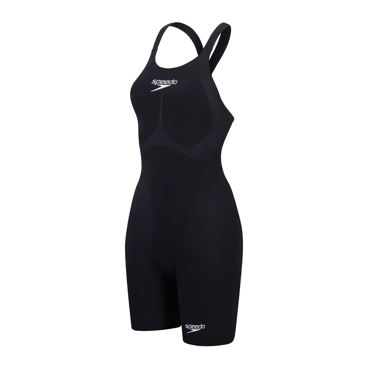 Speedo Fastskin LZR Pure Valor 2.0 Openback Kneeskin Black