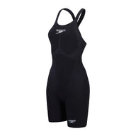 Speedo Fastskin LZR Pure Valor 2.0 Openback Kneeskin Black