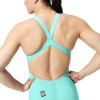 Speedo Fastskin LZR Pure Valor 2.0 Openback Kneeskin Light Blue