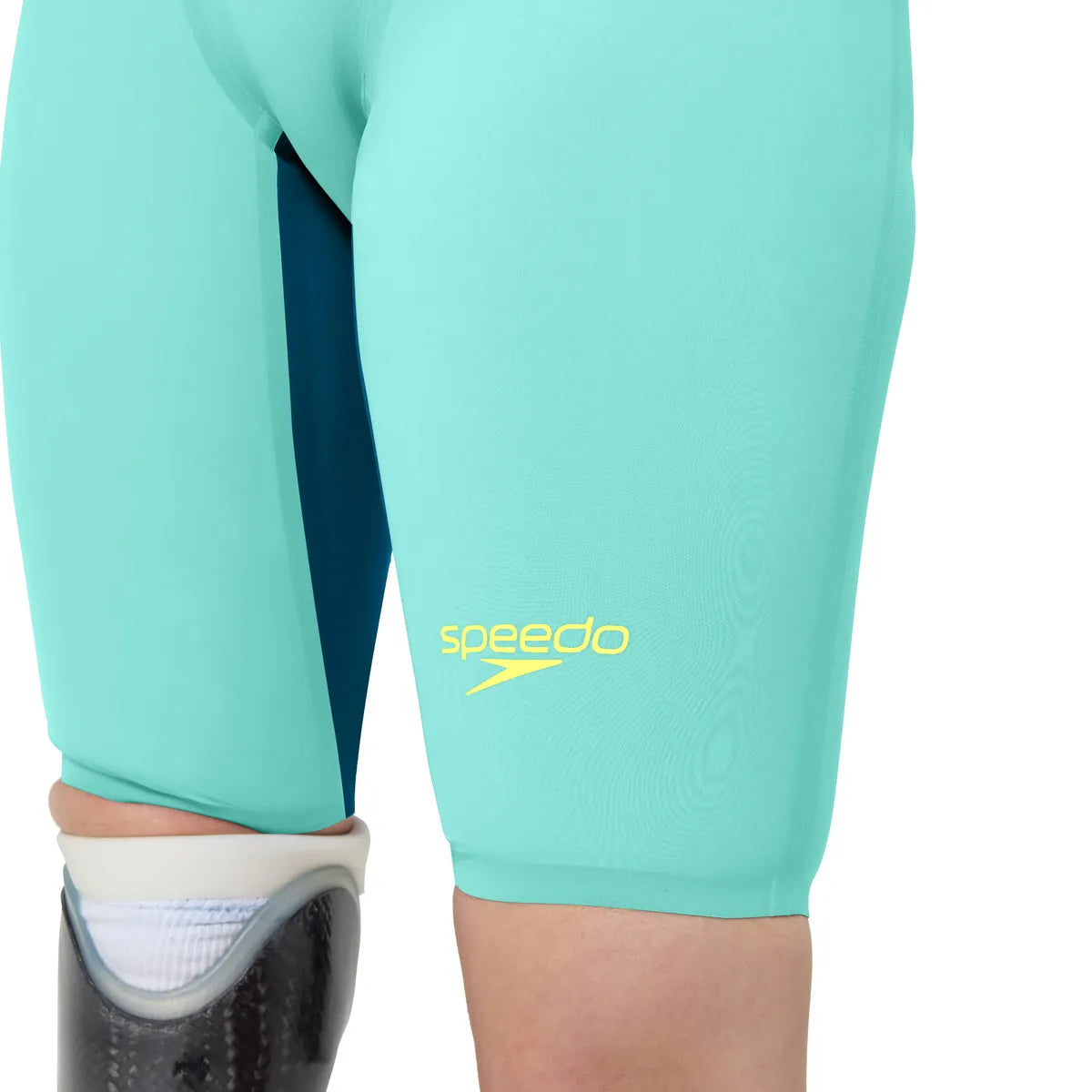 Speedo Fastskin LZR Pure Valor 2.0 Openback Kneeskin Light Blue