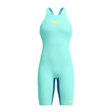 Speedo Fastskin LZR Pure Valor 2.0 Openback Kneeskin Light Blue