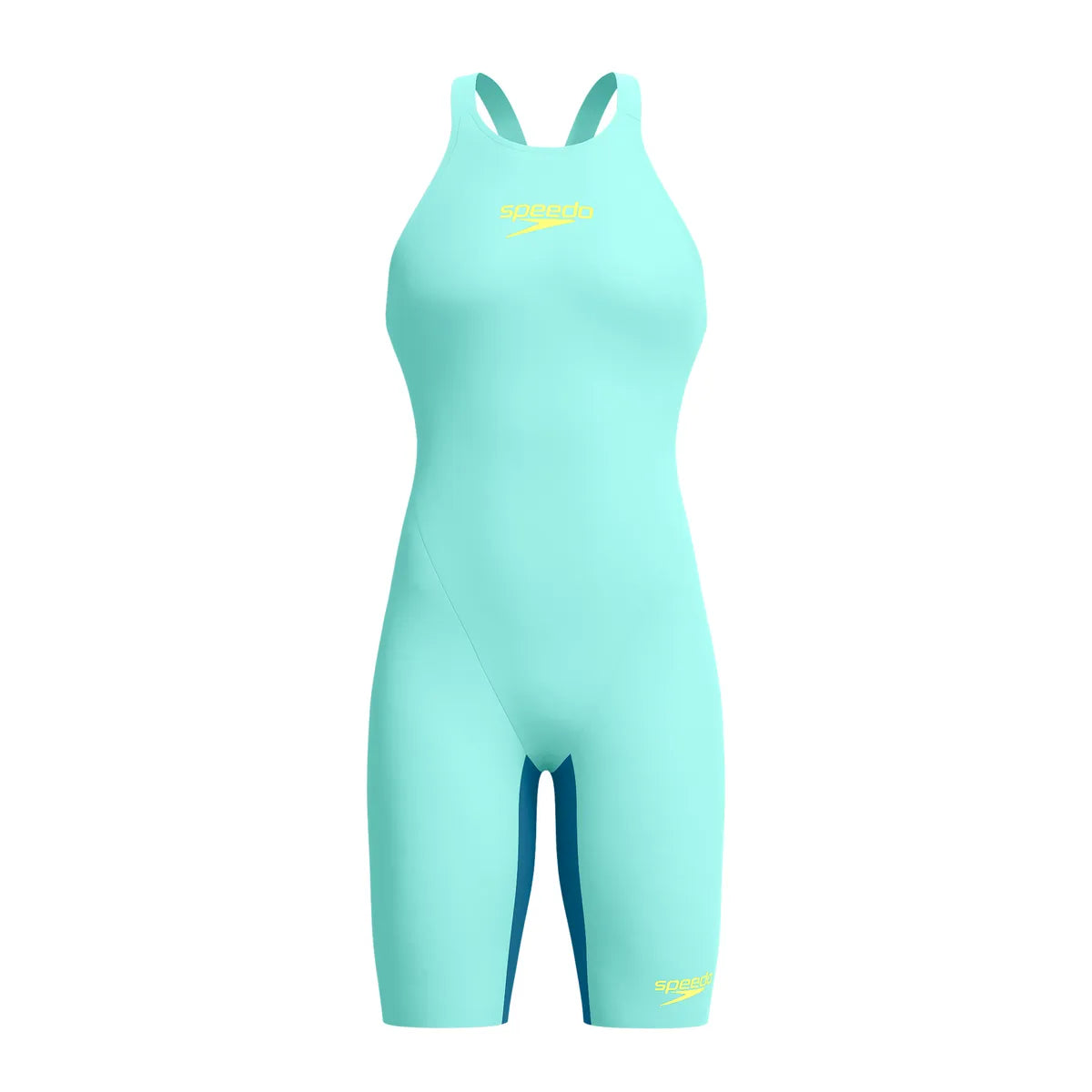 Speedo Fastskin LZR Pure Valor 2.0 Openback Kneeskin Light Blue