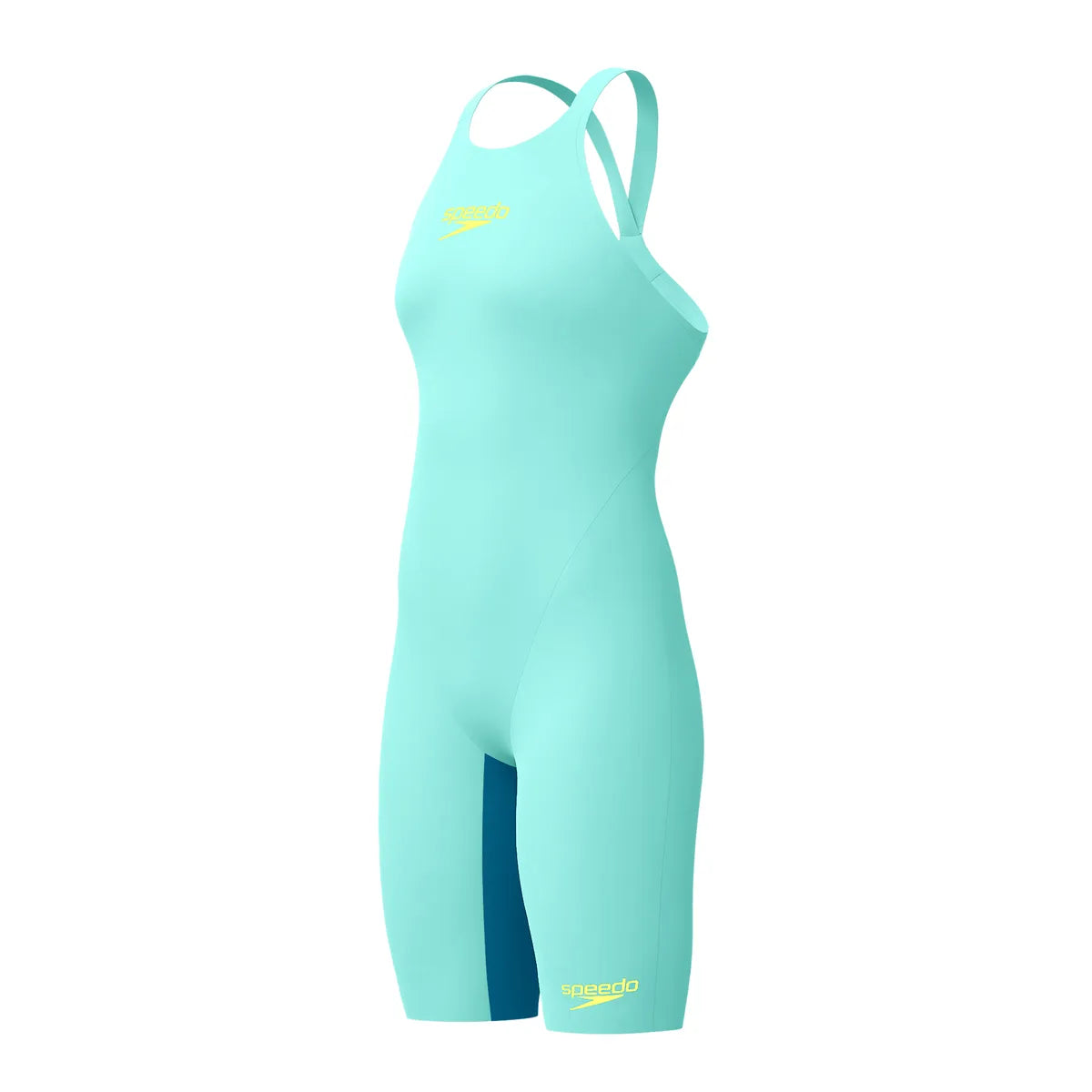 Speedo Fastskin LZR Pure Valor 2.0 Openback Kneeskin Light Blue