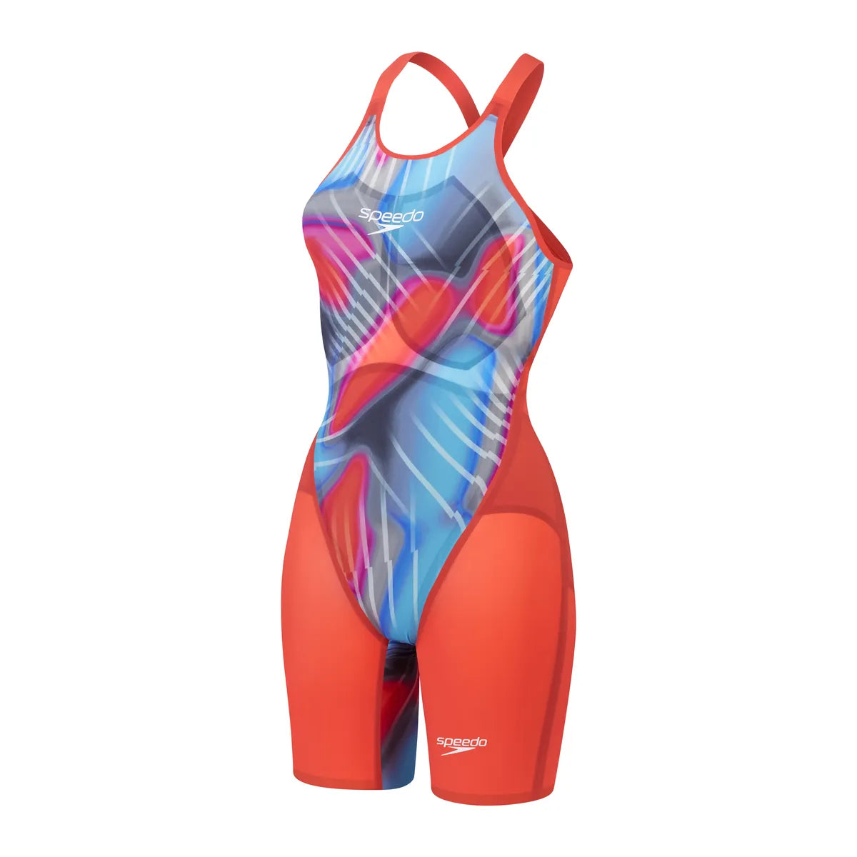 Speedo Fastskin LZR Pure Valor 2.0 Closedback Kneeskin Red/Blue