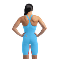 Speedo Fastskin LZR Pure Valor 2.0 Closedback Kneeskin Blue/Red