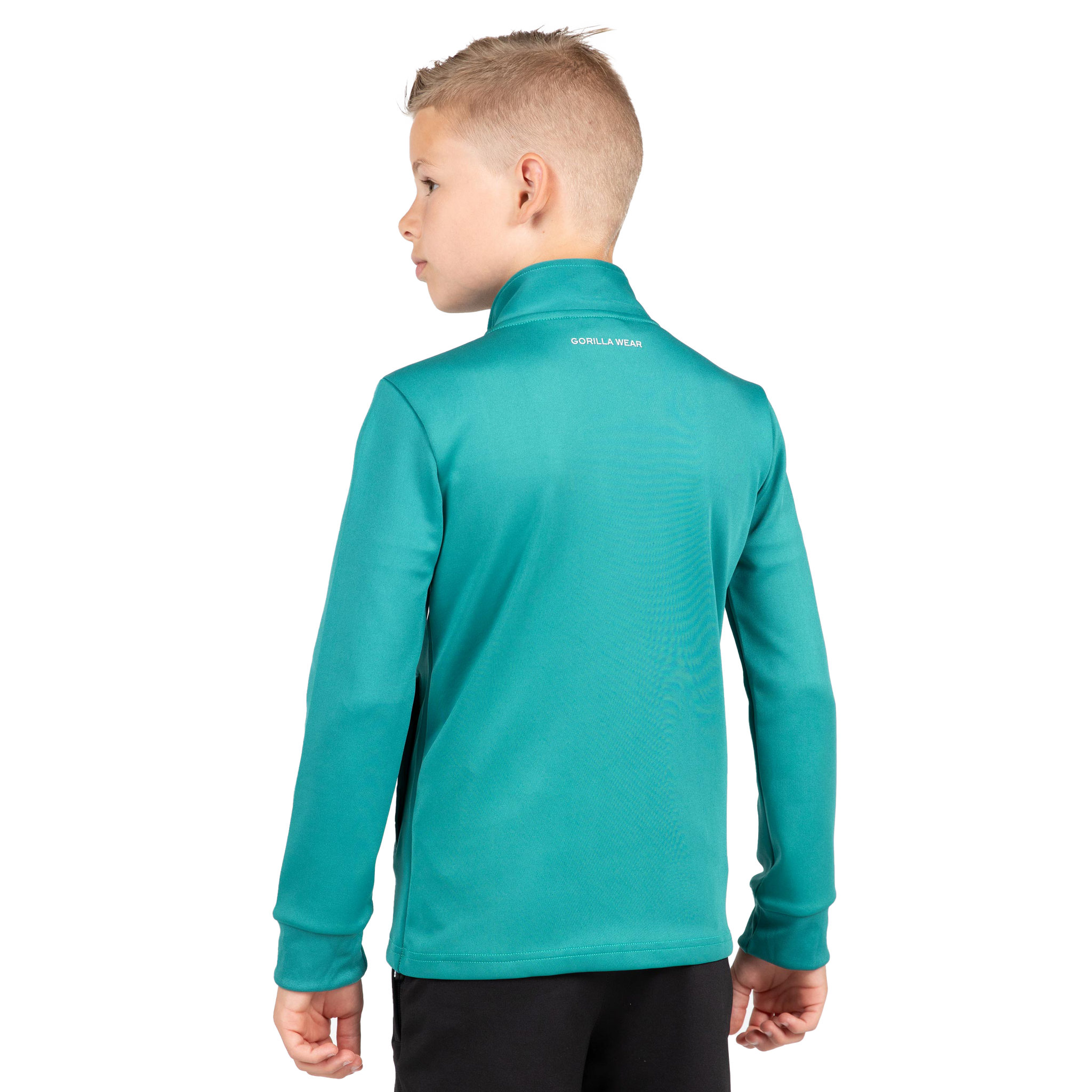 Gorilla Wear Vernon Kids Track Jacket, teal green