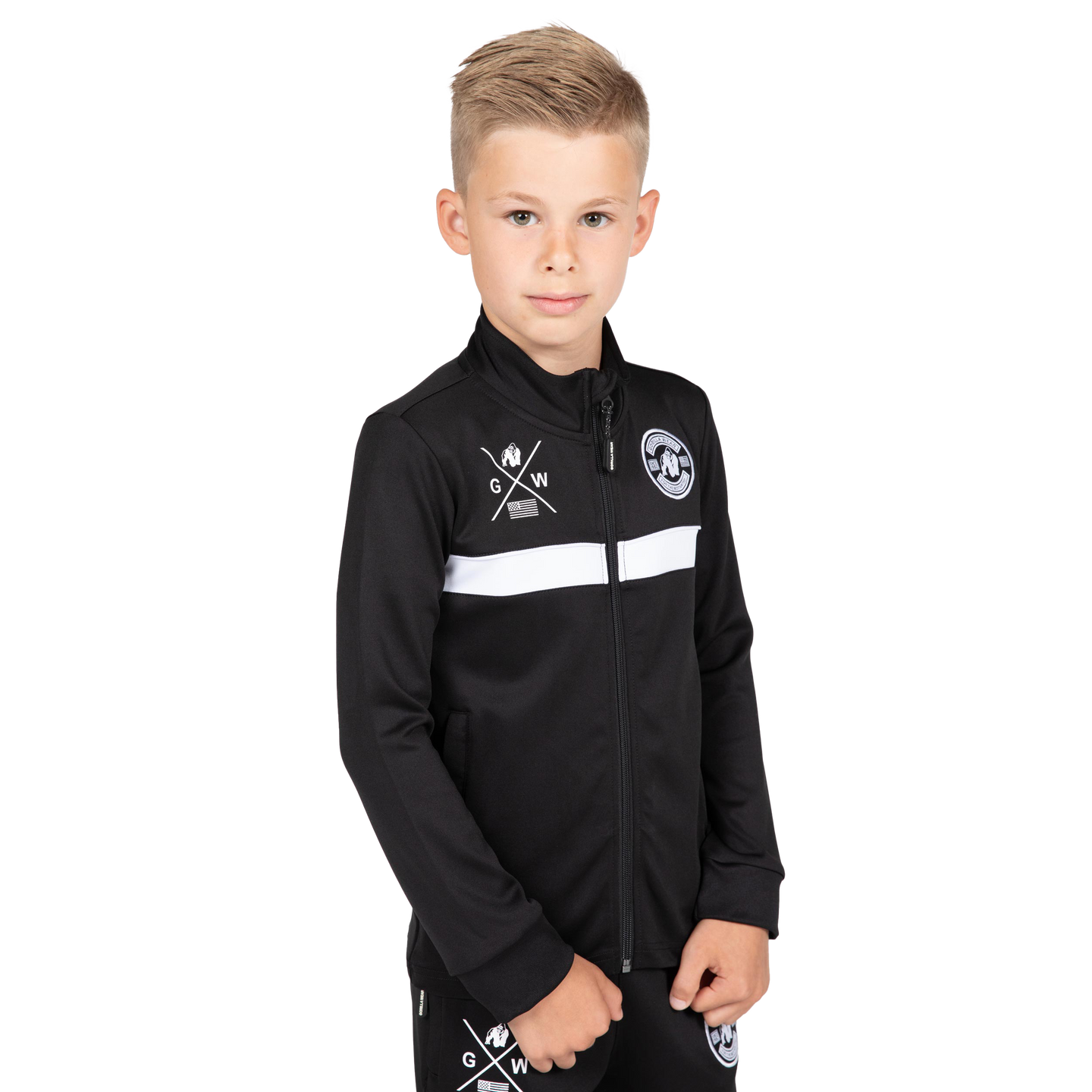 Gorilla Wear Vernon Kids Track Jacket, black