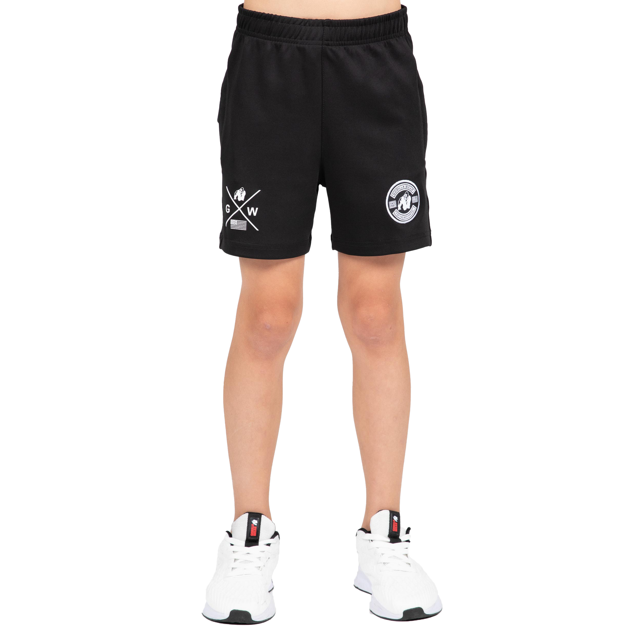 Gorilla Wear Vernon Kids Track Shorts, black