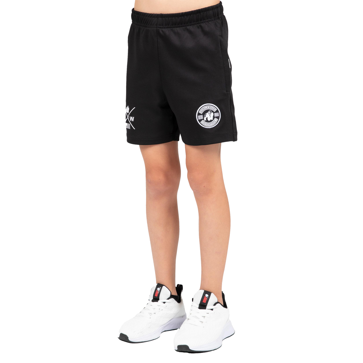 Gorilla Wear Vernon Kids Track Shorts, black