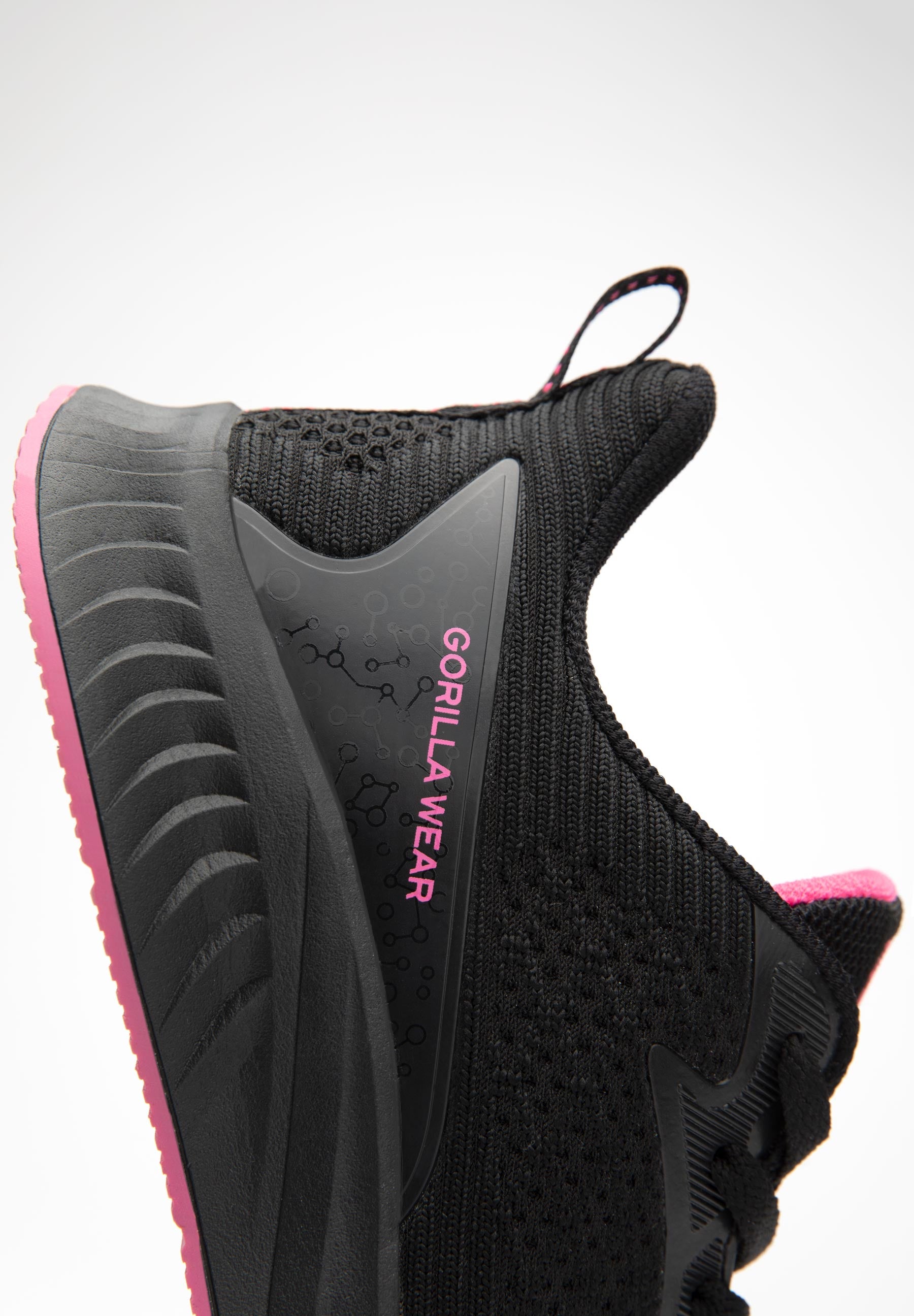 Gorilla Wear Milton Training Shoes, black/fuchsia