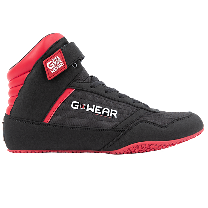 Gorilla Wear Gwear Classic High Tops, black/red