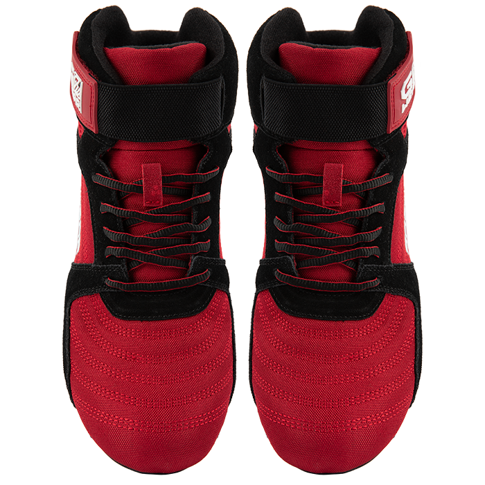 Gorilla Wear Gwear Pro High Tops, red/black