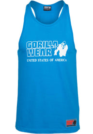 Gorilla Wear Classic Tank Top, blue