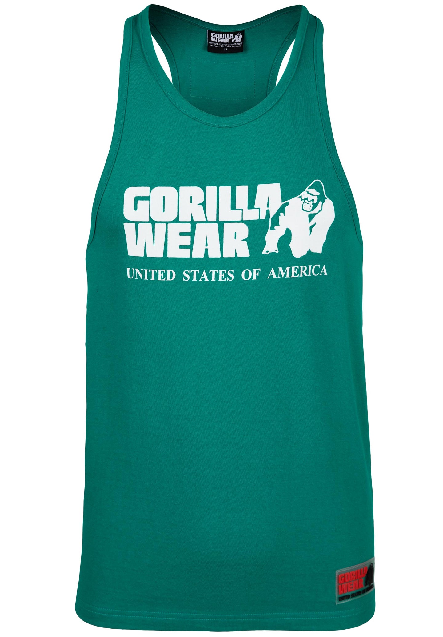 Gorilla Wear Classic Tank Top, teal green