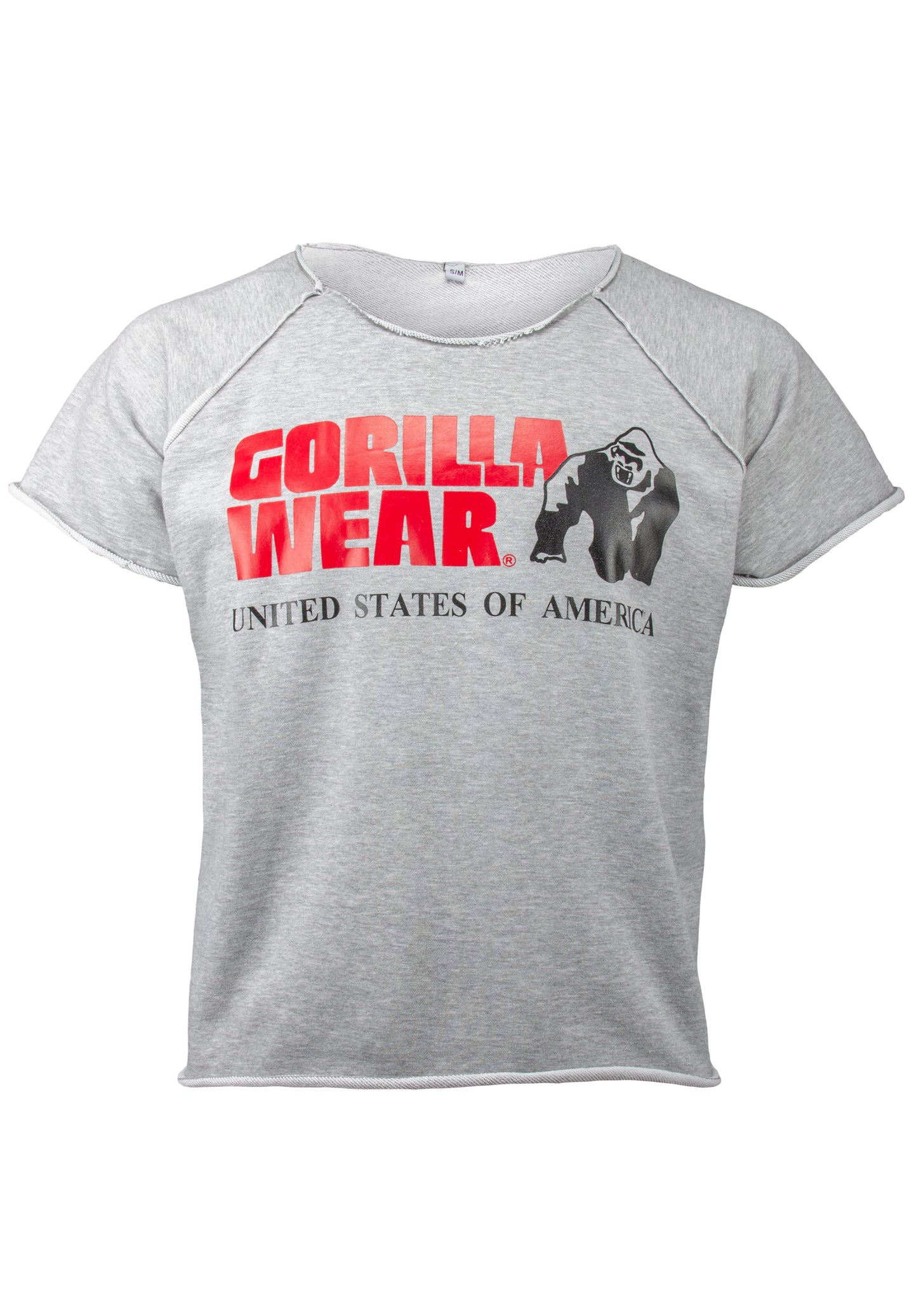 Gorilla Wear Classic Workout Top, grey