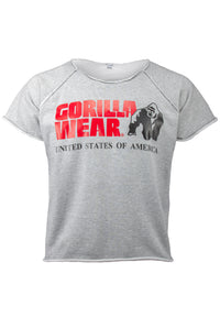 Gorilla Wear Classic Workout Top, grey