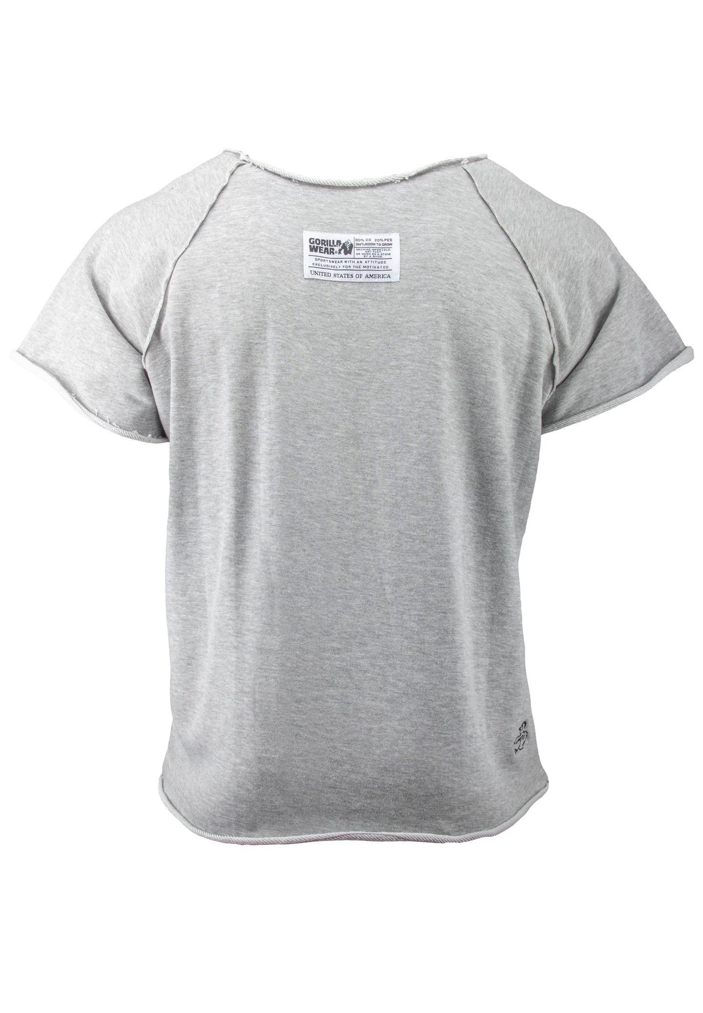 Gorilla Wear Classic Workout Top, grey