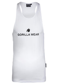 Gorilla Wear Carter Stretch Tank Top, white