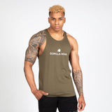 Gorilla Wear Carter Stretch Tank Top, army green