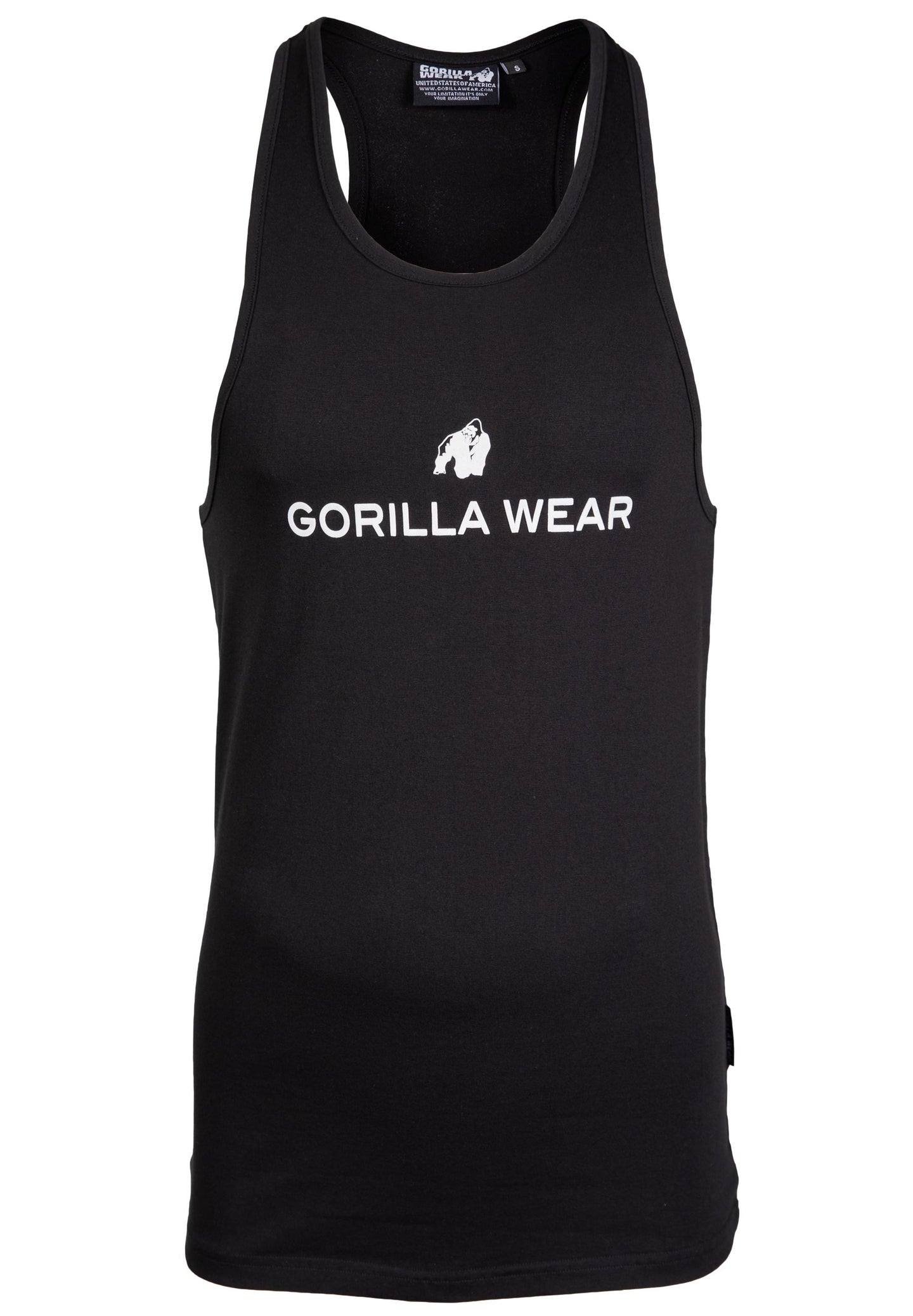 Gorilla Wear Carter Stretch Tank Top, black